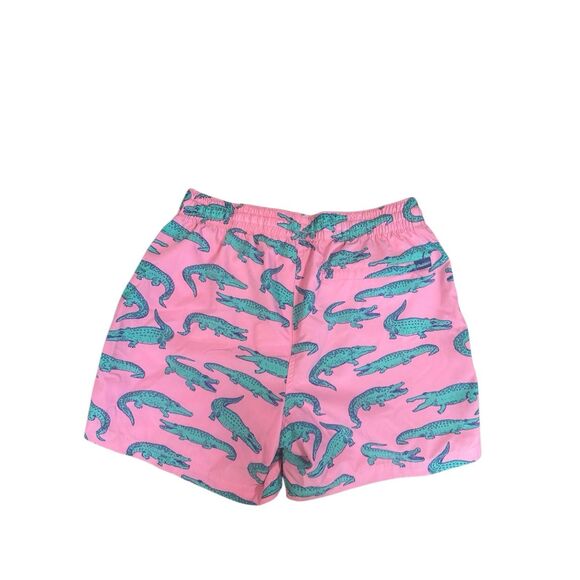 Chubbies The Glades Swim Trunks Men’s M Gator Beach 5.5 in Classic Lined Pink - Picture 3 of 9